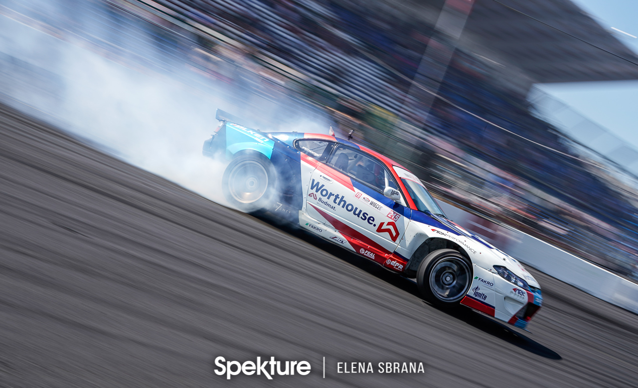 Earchphoto - Piotr Wiecek at Formula Drift Seatle. 