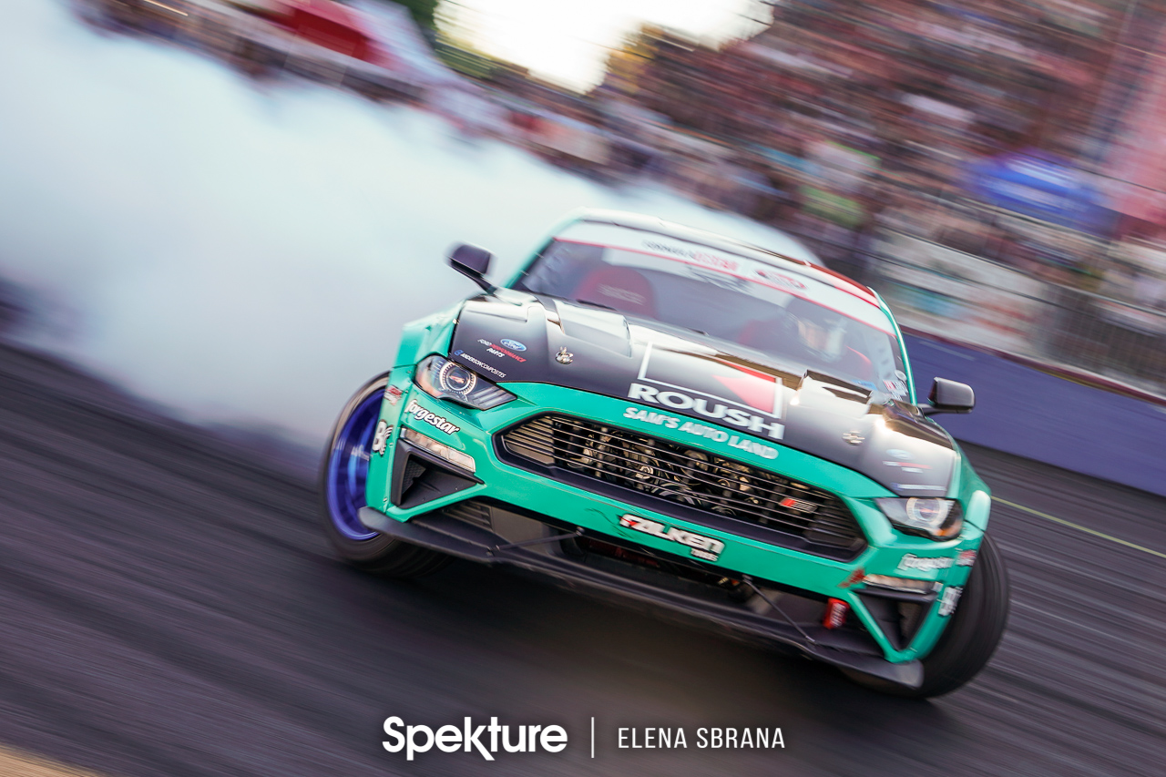 Earchphoto - Justin Pawlak at Formula Drift Seattle. 