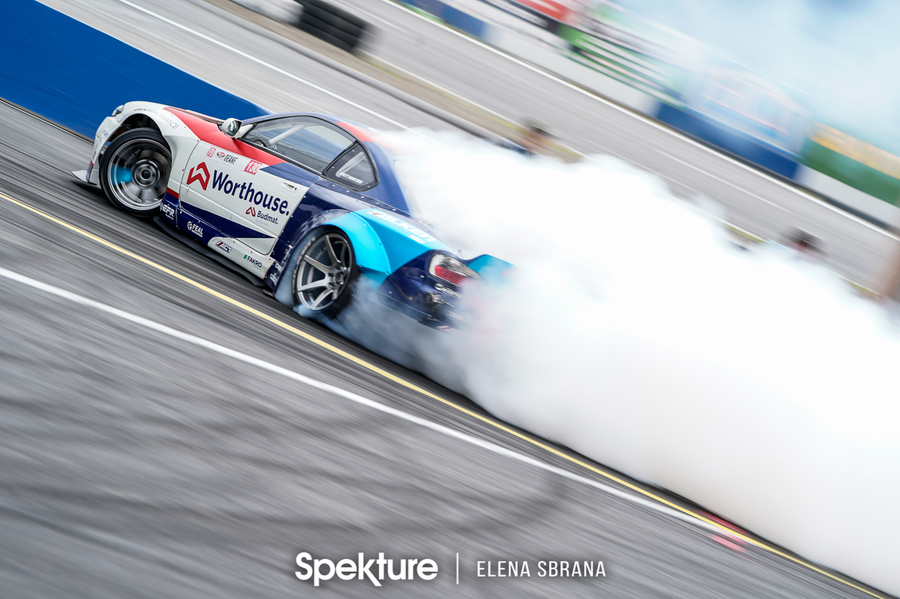 Earchphoto - James Deane at Formula Drift Seatle. 