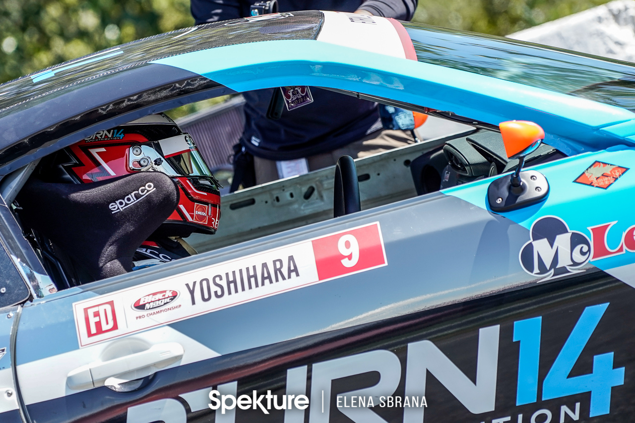 Earchphoto - Dai Yoshihara at Formula Drift Seattle.