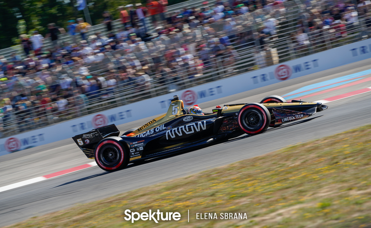 Hinch at the Grand Prix of Portland. Verizon Indycar Series. 