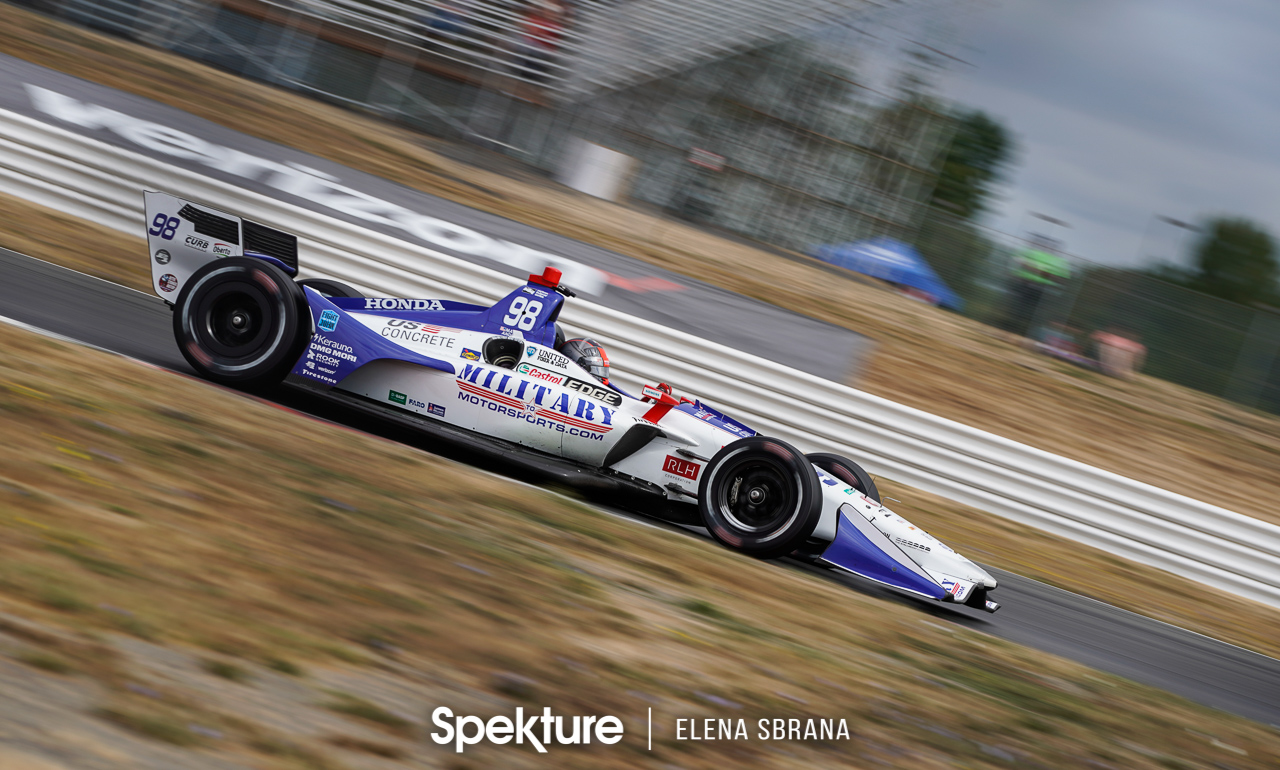 Earchphoto - Marco Andretti at the Grand Prix of Portland. Verizon Indycar Series. 