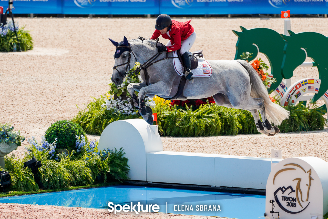 Earchphoto - Laura Kraut and Zeremonie at the 2018 World Equestrian Games in Tryon NC