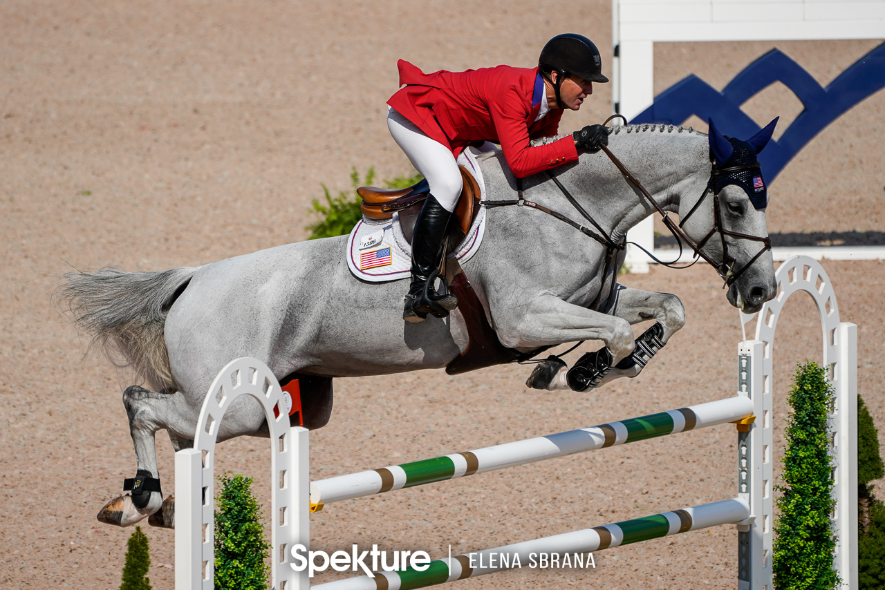 Earchphoto - McLain Ward and Clinta at the 2018 World Equestrian Games in Tryon NC