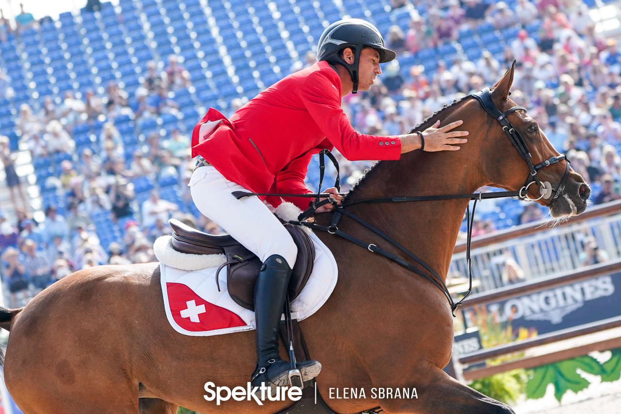 Earchphoto - Steve Guerdat and Bianca at the 2018 World Equestrian Games in Tryon NC