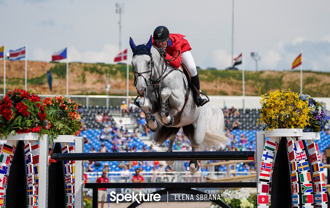 Earchphoto - McLain Ward and Clinta at the 2018 World Equestrian Games in Tryon NC