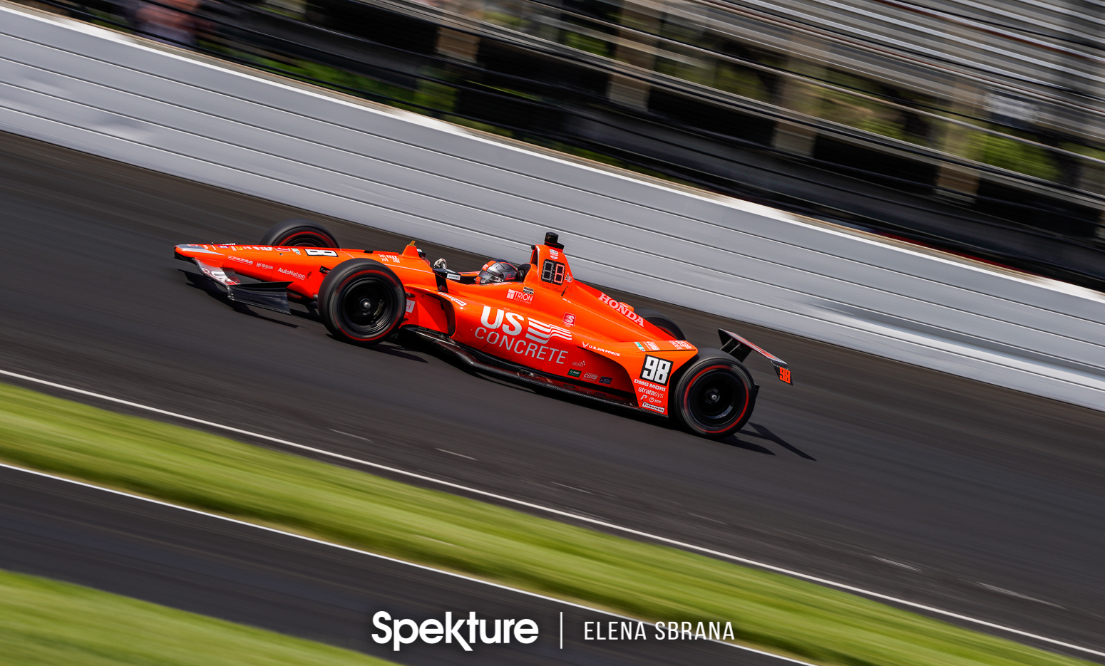 Earchphoto Sports - Marco Andretti on track at IMS