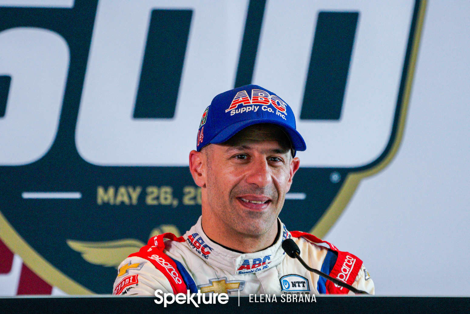 Earchphoto Sports - Tony Kanaan during the press conference on Carb Day