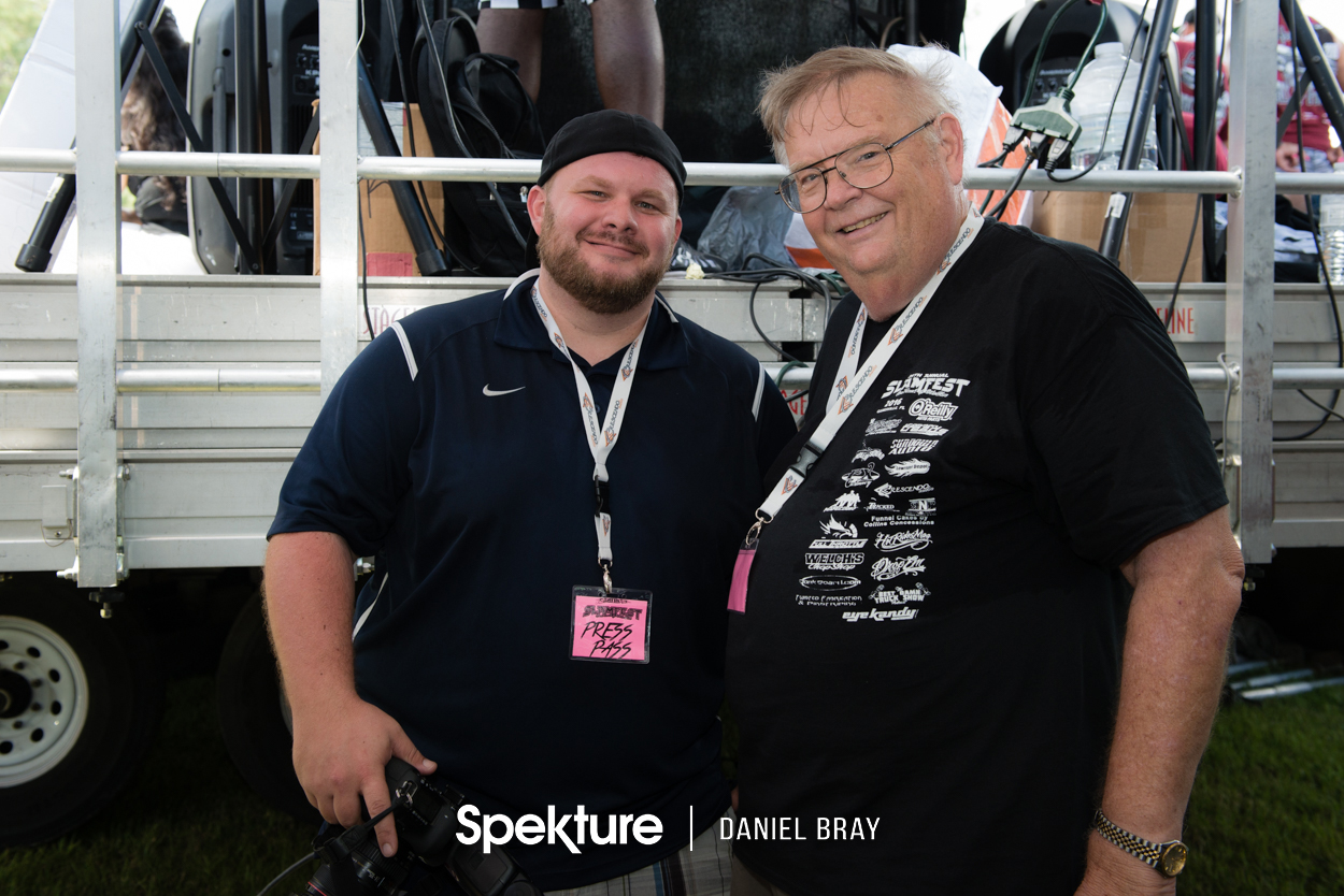 Me (one the left) and my buddy/photographer Rodney Rodgers who got me to start photographing the event.