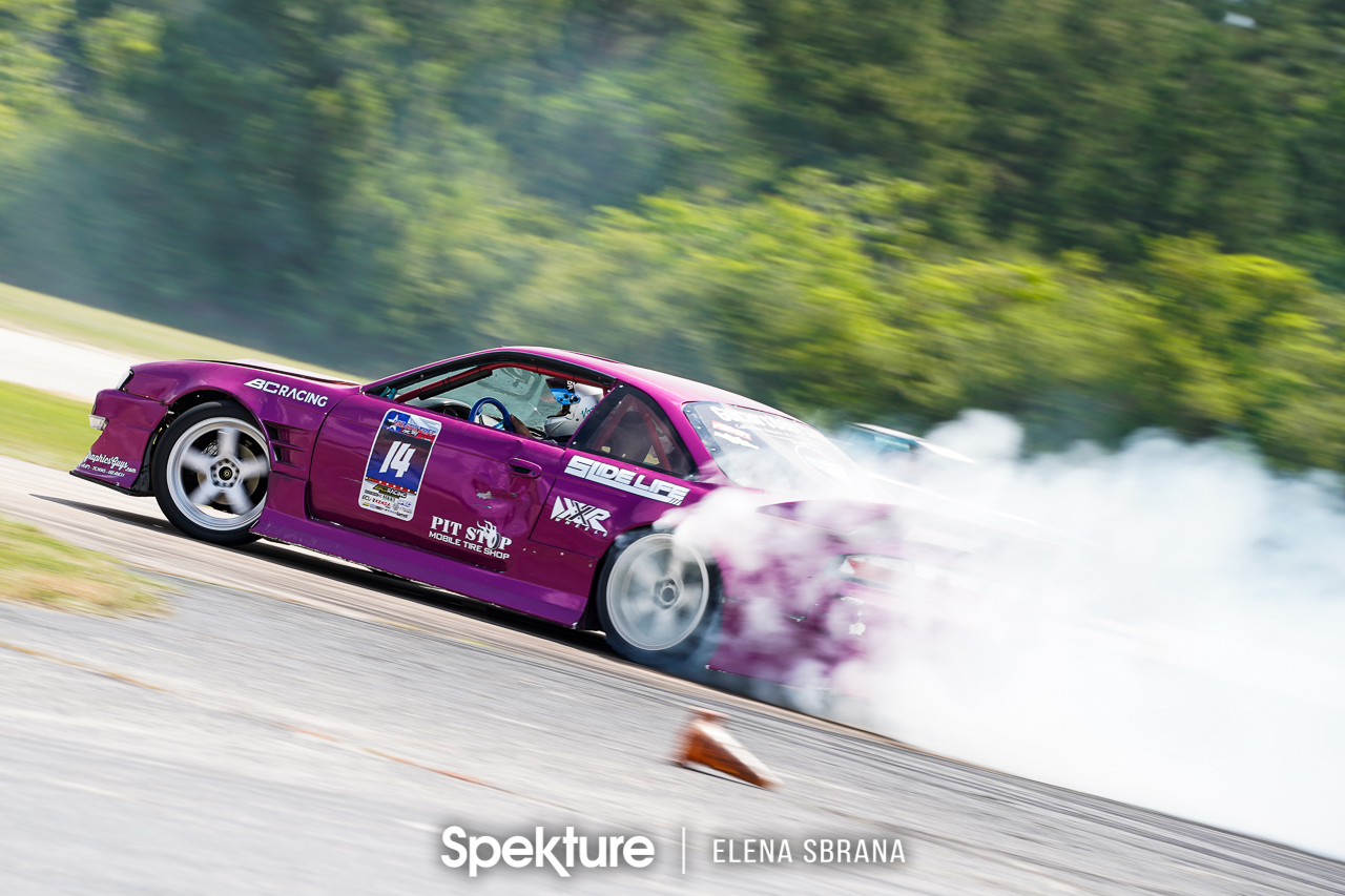 Lone Star Drift Round 3 – Racing on the Houston Police Academy track.